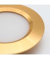 2,7W Ø6,8cm Reco68 møbelspot indbygning RA92 - 12V DC, Hul: Ø5,5 cm, Mål: Ø6,8 cm, Guld