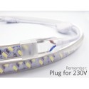 Outlet: 5 m. vandtæt LED strip (Type Y) - 230V, IP67, 120 LED, 10W/m