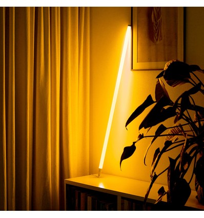 120cm Neon Tube LED Gul - Designer rør, inkl. ledning