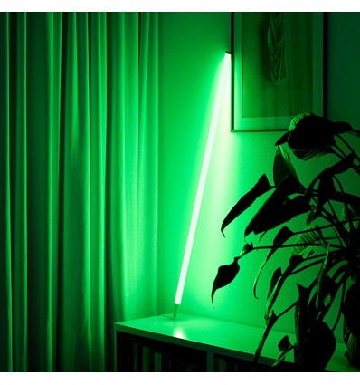 120cm Neon Tube LED Grøn - Designer rør, inkl. ledning