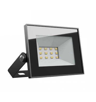 10W projektør - IP65, Sort, arbejdslampe