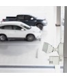 18W LED projektør med WiFi kamera og sensor - 6000K, IP44, hvid, PIR bevægelsessensor, app styret