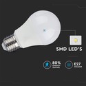 9W A60 LED Pære E27 - Plastik, 3-trins dæmpbar, 6400K