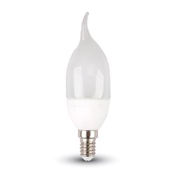 Producenter 4W kertepære E14 - Pære med twist, 4000K