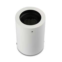 Producenter GU10 - lampe, rundt, hvid
