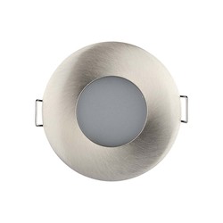 Producenter GU10 lampe - runde, satin nikkel