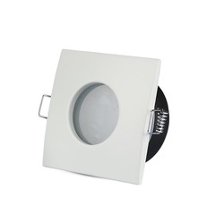 Producenter GU10 lampe - firkantet, hvid