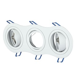 Producenter 3xGU10 Lampe - Rund, hvid