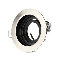 Producenter GU10 - lampe, runde, satin nikkel