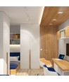 GU10 indbygningsspot - Firkantet, hvid, aluminium, uden lyskilde