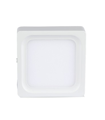 15W LED overfladepanel - 3000K, kvadratisk