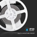 18W LED Stribelys - 6000K, IP20, 5m/rulle