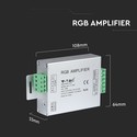 V-Tac 144W RGB forstærker til LED strips