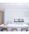 2x GU10 skinnespot til 1-faset skinne - Hvid, aluminium, justerbar, uden lyskilde