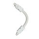 Fleksibelt samleled til 3-faset skinne - Hvid, IP20