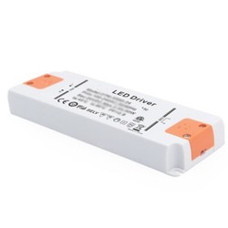 Outlet Outlet: LEDlife 40W strømforsyning - 24V DC, 1,6A, flicker free, IP20 indendørs