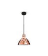 E27 pendelophæng i rosaguld, vintage design - Max 60W, 1m ledning, Ø22cm, uden lyskilde