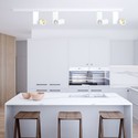 30W LED Skinnespot - 6400K, Hvid Hus