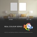 30W LED Skinnespot - 6400K, Sort Hus.