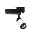 10W LED Skinnespot - 6000K, sort/hvid hus