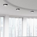 12W IP54 Dome Lys - 3000K, Sort, Fuld Rundet, Hus