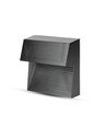 3W LED spot til trapper - IP65, sort, 4000K, 210lm, påbygning
