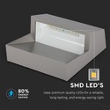 3W trinlys grå, 4000K LED