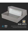 3W LED trappelys til påbygning - IP65, Grå, 4000K, 210lm