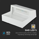 3W LED Trinlys - 4000K, Hvid Hus