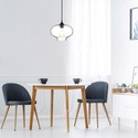 Globe Pendel Lampe - Transparent, Ø280, E27.
