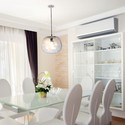 Designer Glas Rundformet Pendellampe - Ø250, E27