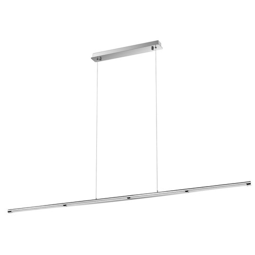 36W LED designer pendellampe i krom - 182cm, 2700lm, 4000K, IP20