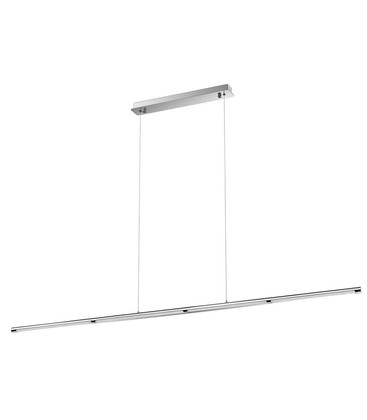 36W LED Designer Pendel - Elegant, Lys-krom, 4000K, Ø1820mm