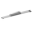 36W Designer Dobbelt Loftspendel - Krom 4000K Ø940x2mm