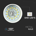 7W LED Pendel - Akryl, Hvid Lampeskærm, 4000K