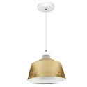 7W Pendel Lampe - Guld, Akryl, 4000K
