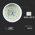 7W Pendel Lampe - Guld, Akryl, 4000K