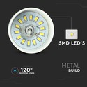 7W LED Pendel Lys - Akryl, Hvid Lampeskærm 4000K