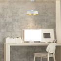 7W LED Pendel Lampe - Akryl, Hvid Lampeskærm, 4000K