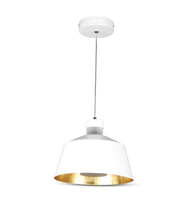 7W Pendel Lampe - Akryl, Hvid Lampeskærm, 3000K
