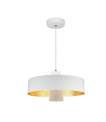 7W LED Pendel Lys - Akryl, Hvid Lampeskærm, 3000K