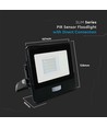20W LED projektør med sensor - SMD, Samsung LED chip
