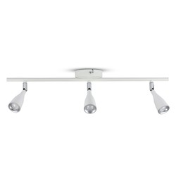 Elmateriel VT-796 væglampe 13,5W - 3000K, hvid, 3 hoved