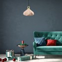 Pastel træprisme lysekrone (E27) - Ø320*270mm