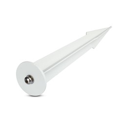 Elmateriel SPIKE Projektør - Hvid, Ø60 x H265.