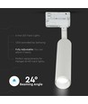 7W Samsung LED skinnespot, RA90 - Hvid, 24°, 5 års garanti