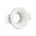 EN: VT-859 GU10 FITTING ROUND-WHITE