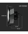 100W LED high bay, 180lm/W - Samsung LED chip, Meanwell driver, IP65, 5 års garanti