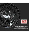 100W LED high bay, 180lm/W - Samsung LED chip, Meanwell driver, IP65, 5 års garanti