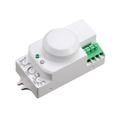 Elmateriel Mikrobølgesensor - Hvid, Manuel Tilsidesættelsesfunktion, Maks: 300W LED